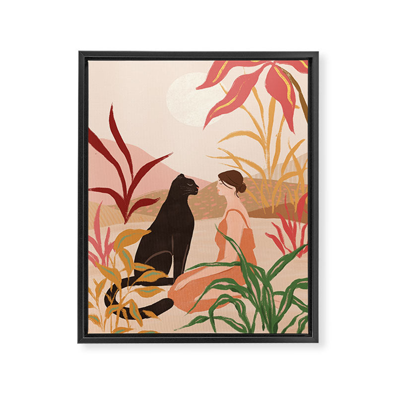 Meditation Framed Canvas Print Gallery Image 6