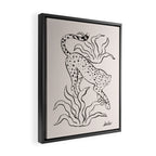 Mild Day lines Framed Canvas Print Gallery Image 2