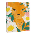 Mother Lion and Cub I Canvas Print Gallery Image 6