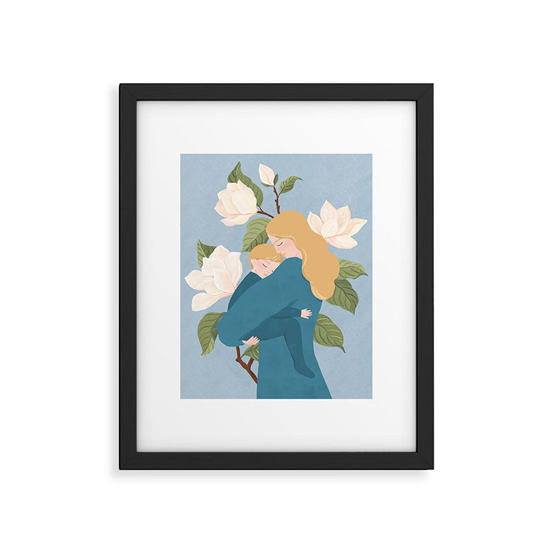 Mother's Touch (blond) Framed Art Print Gallery Image 4