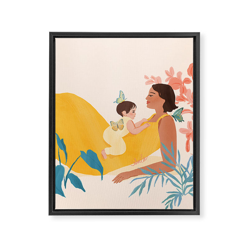 My World  Framed Canvas Print Gallery Image 6
