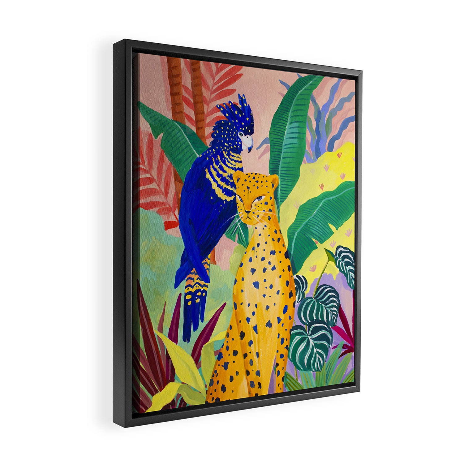 New Friends Framed Canvas Print Gallery Image 2