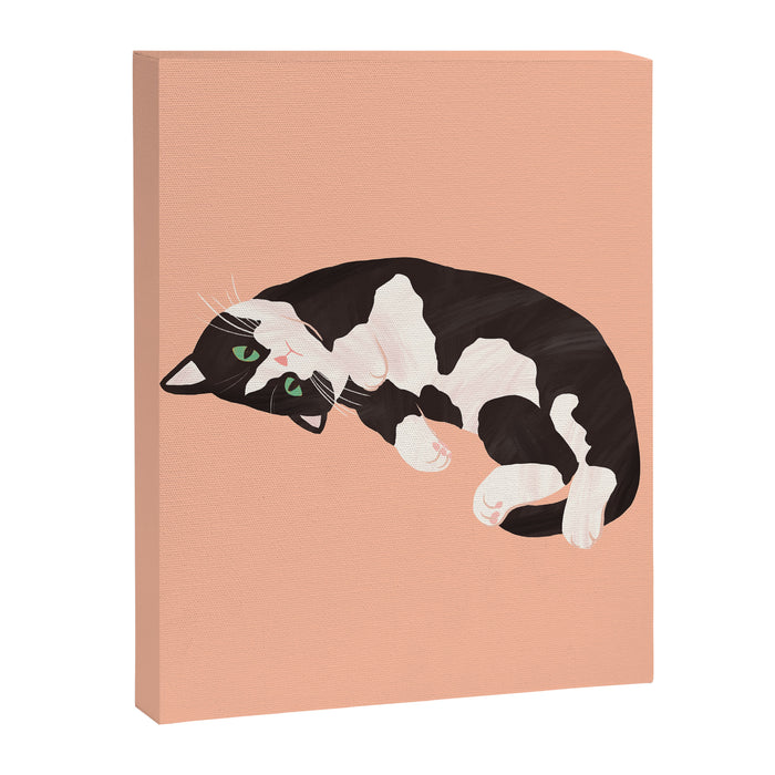 Oreo Cat Canvas Print Gallery Image 1