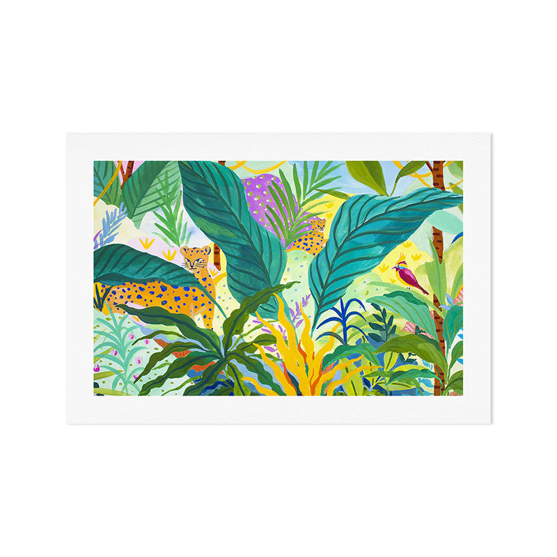 Paradise Jungle Art Print Gallery Image 1