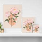 Peony Canvas Print Gallery Image 3