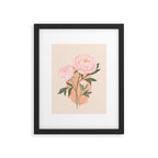 Peony Framed Art Print Gallery Image 5