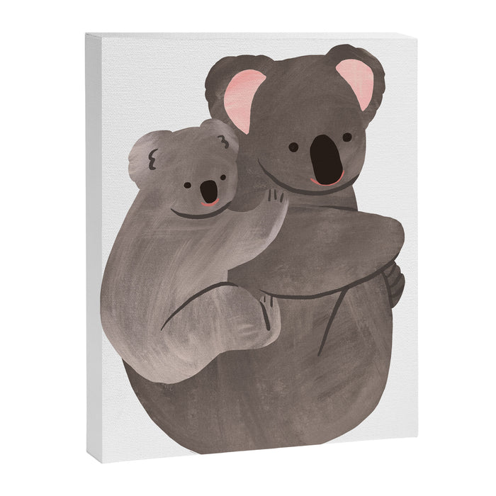 Piggyback Koala Canvas Print Gallery Image 1