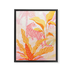 Pink Jungle Framed Canvas Print Gallery Image 6