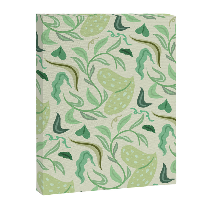Playful Greens Canvas Print Gallery Image 1