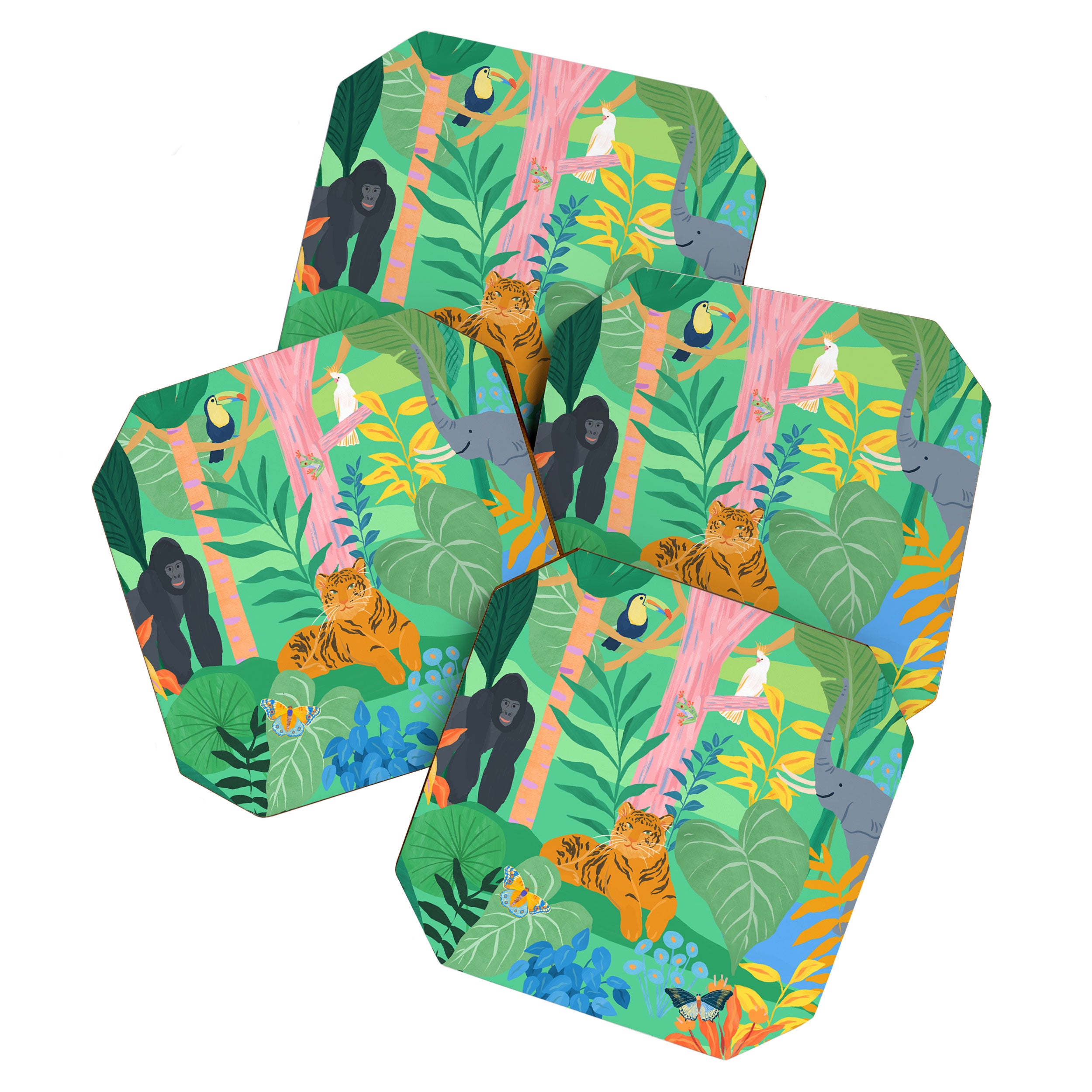 Playful Jungle Coaster Gallery Image 1