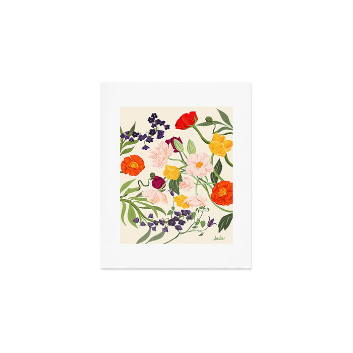 Poppy Garden Art Print Gallery Image 1