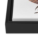 Quail Framed Canvas Print Gallery Image 3