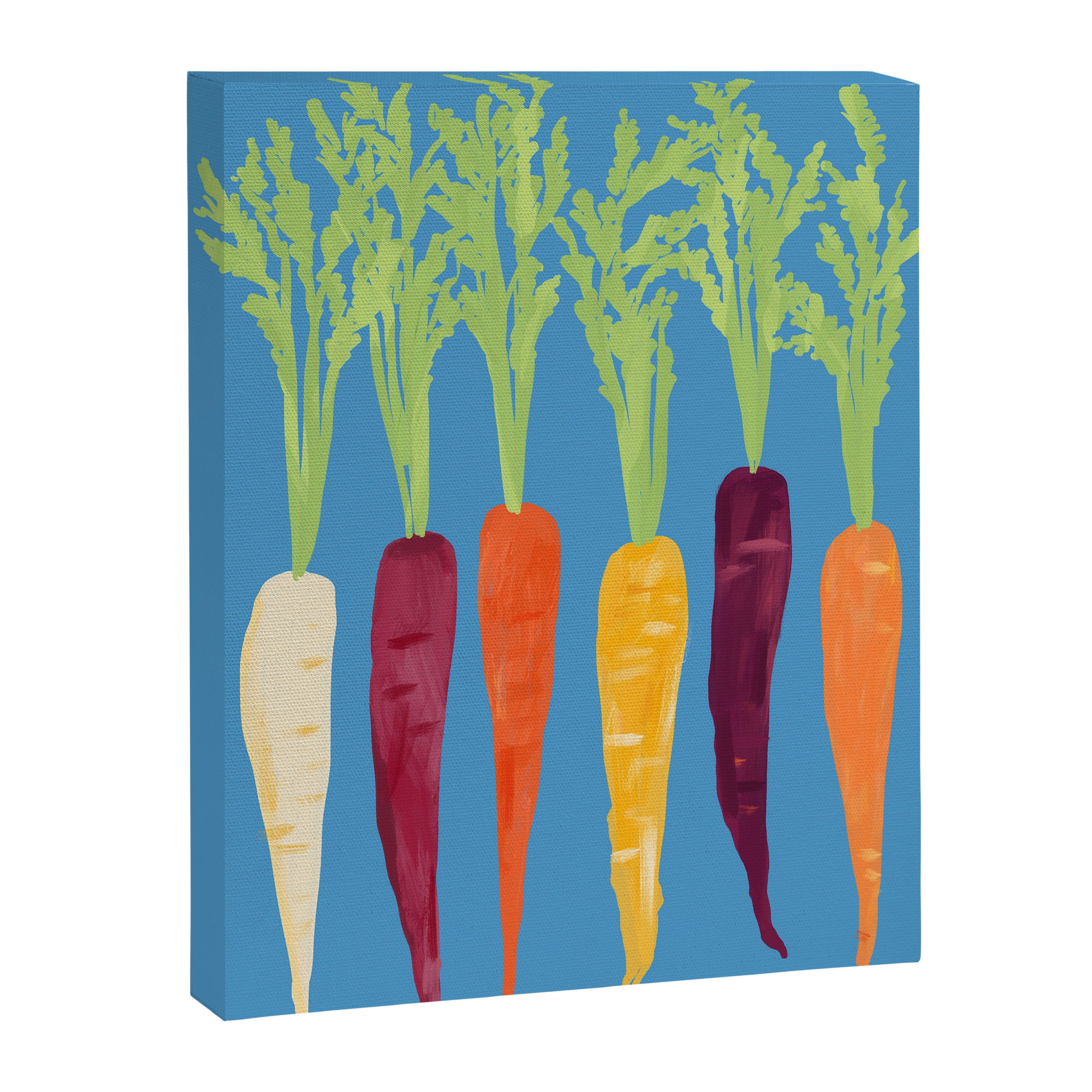 Rainbow Carrots Canvas Print Gallery Image 6