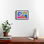 Relaxing with Cat Framed Art Print Gallery Image 2