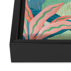 Soft Garden Framed Canvas Print Gallery Image 3