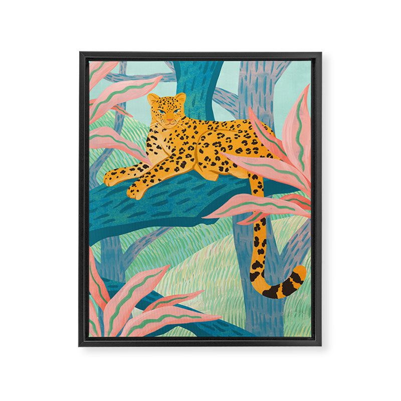 Soft Garden Framed Canvas Print Gallery Image 6