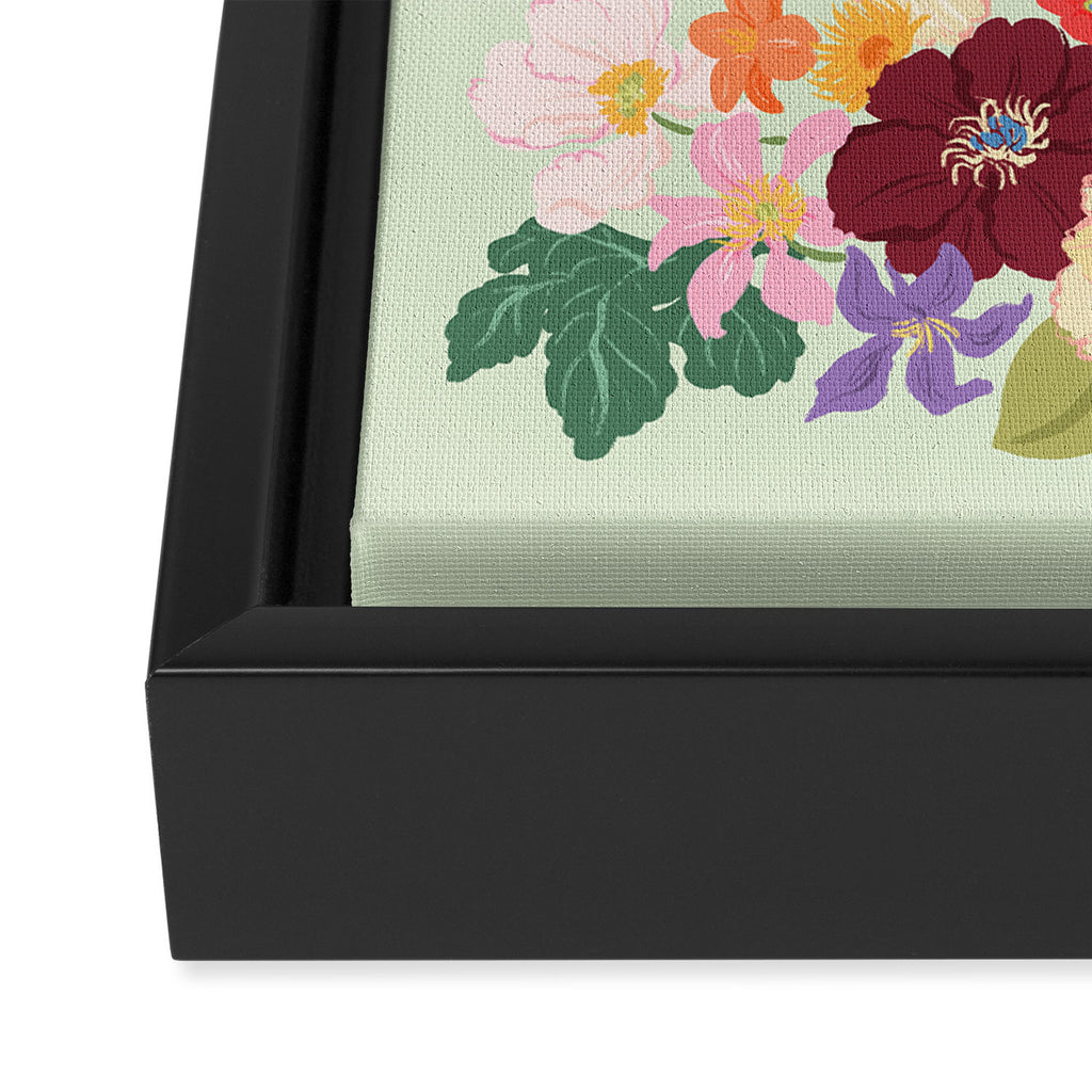 Splendid Flowers Framed Canvas Print Gallery Image 3