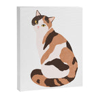 Spotted Cat Canvas Print Gallery Image 8