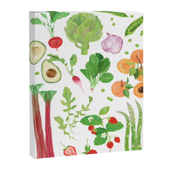 Spring Fruits & Vegetables Canvas Print Gallery Image 1
