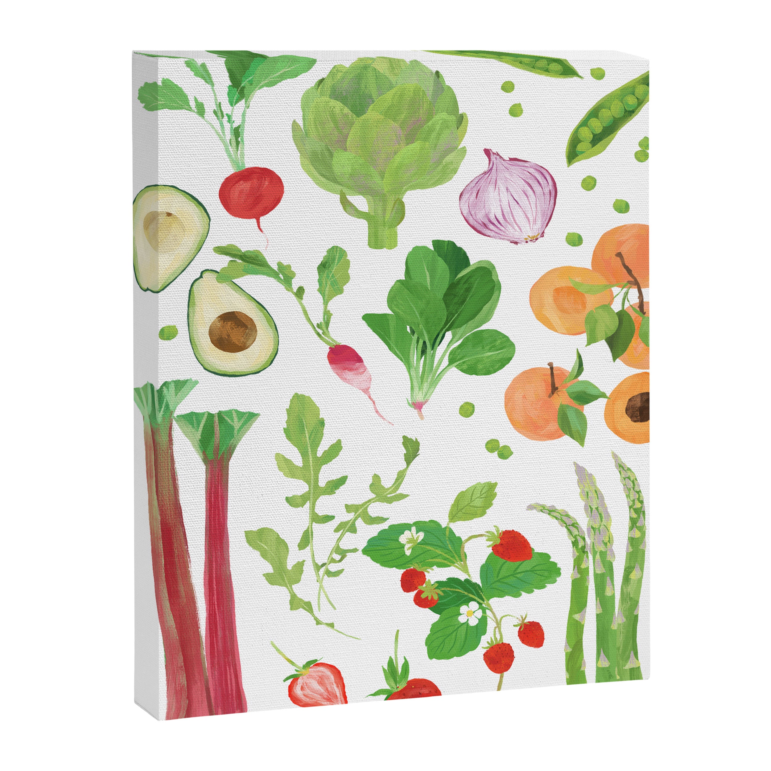 Spring Fruits & Vegetables Canvas Print Gallery Image 6