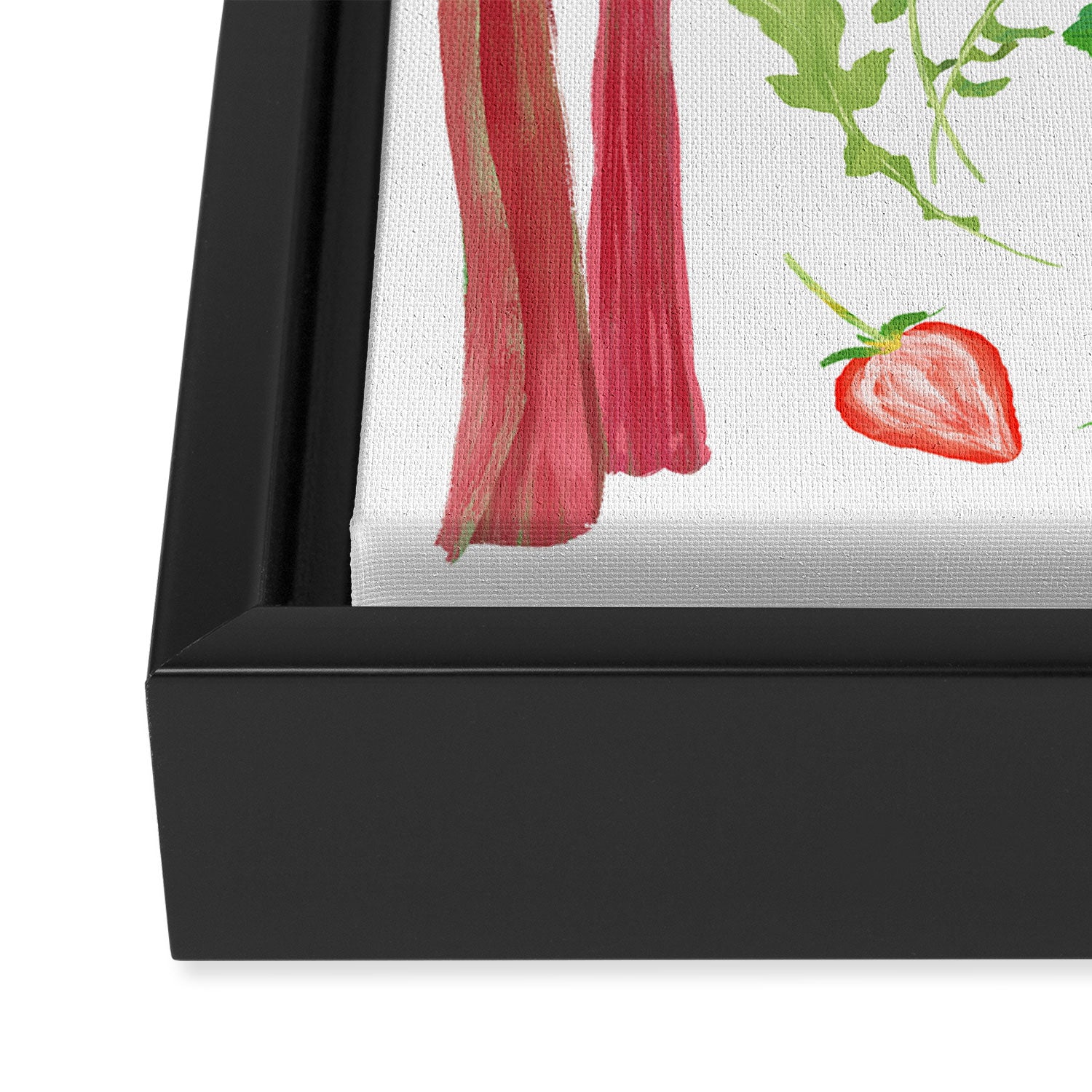 Spring Fruits & Vegetables Framed Canvas Print Gallery Image 3