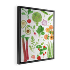 Spring Fruits & Vegetables Framed Canvas Print Gallery Image 2