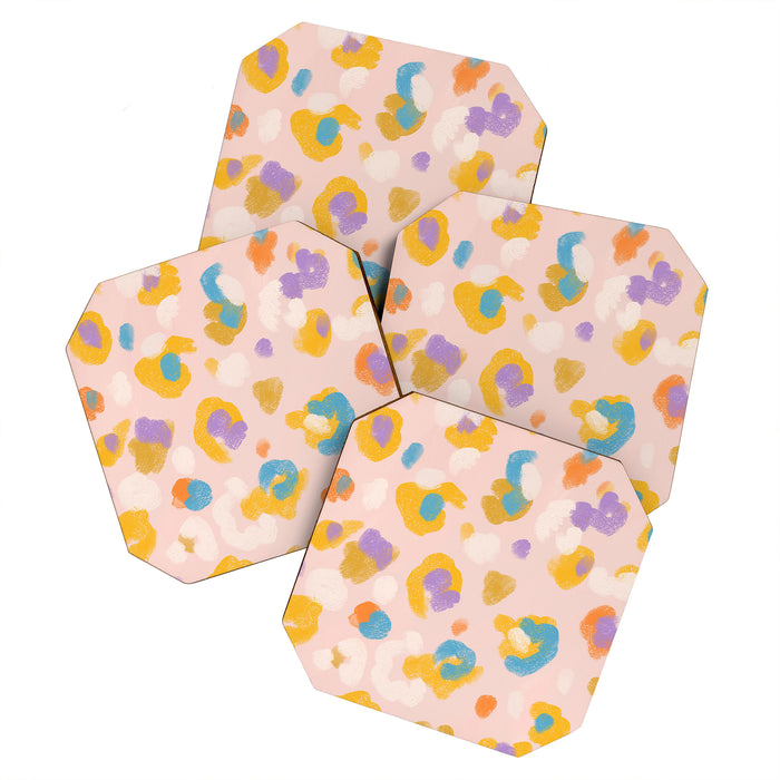 Spring Leopard Coaster Gallery Image 1