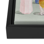 Still Life with Citrus and Flowers Framed Canvas Print Gallery Image 3