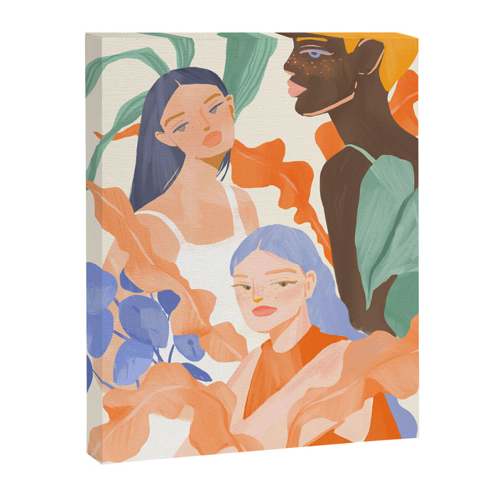 Summer Ladies Canvas Print Gallery Image 1