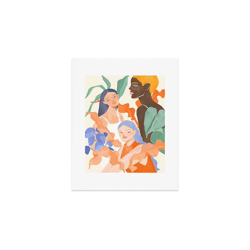 Summer Ladies Art Print Gallery Image 1