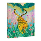 Tigers in Garden Canvas Print Gallery Image 6