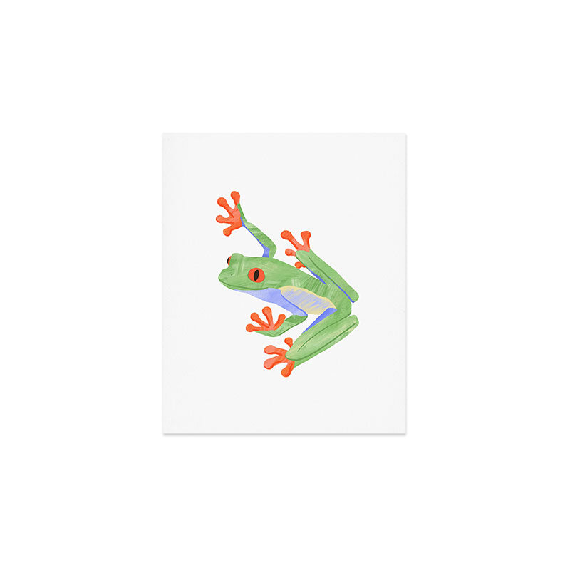 Tree Frog Art Print Gallery Image 1