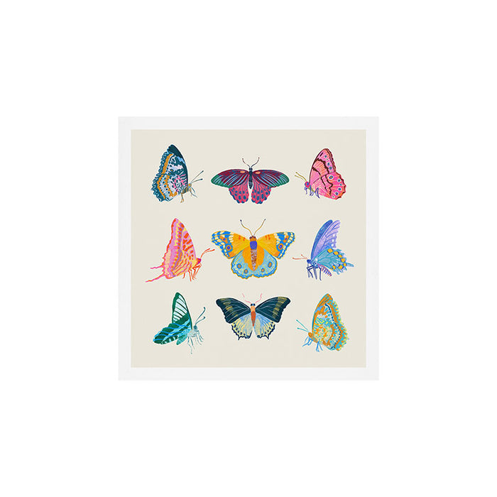 Tropical Butterflies Art Print Gallery Image 1