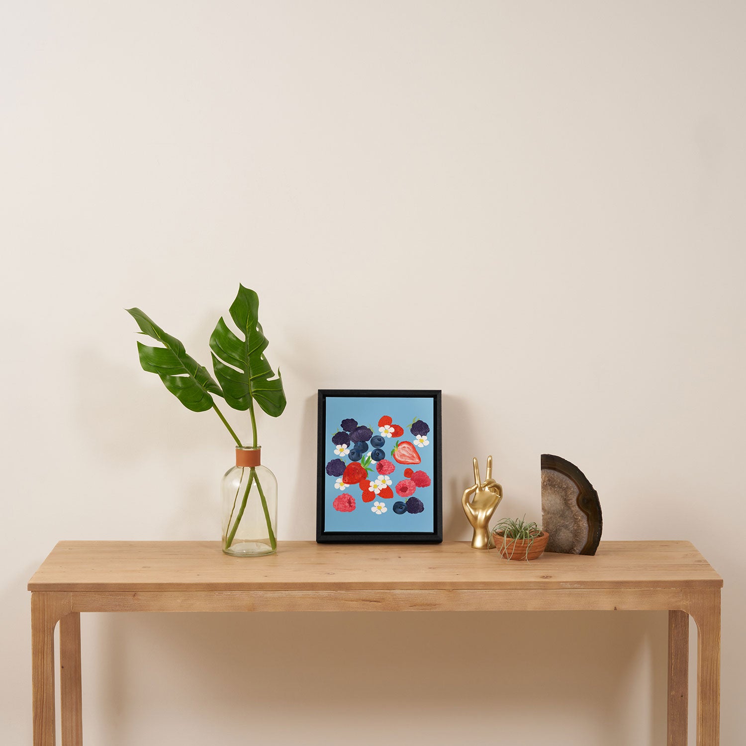 Verry Berry Framed Canvas Print Gallery Image 4