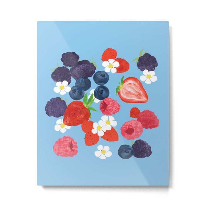 Verry Berry Metal Print Gallery Image 1