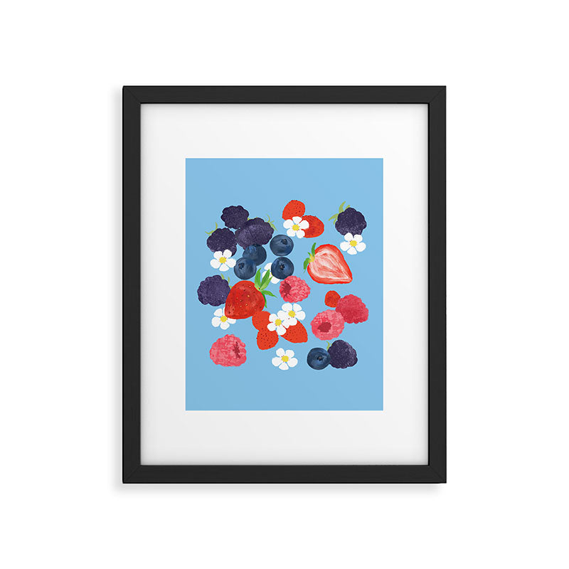 Verry Berry Framed Art Print Gallery Image 6