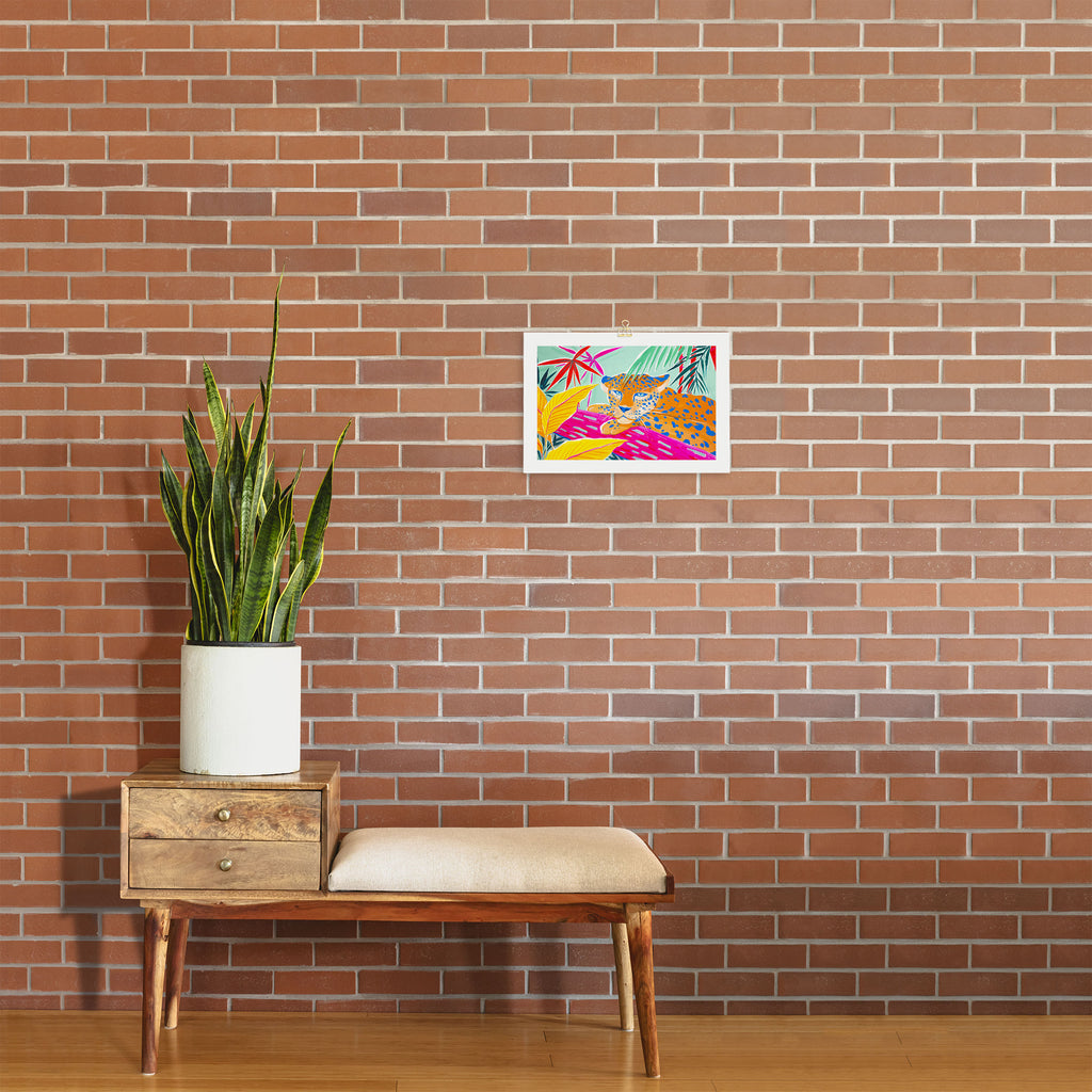 Vibrant Jungle Art Print Gallery Image 2