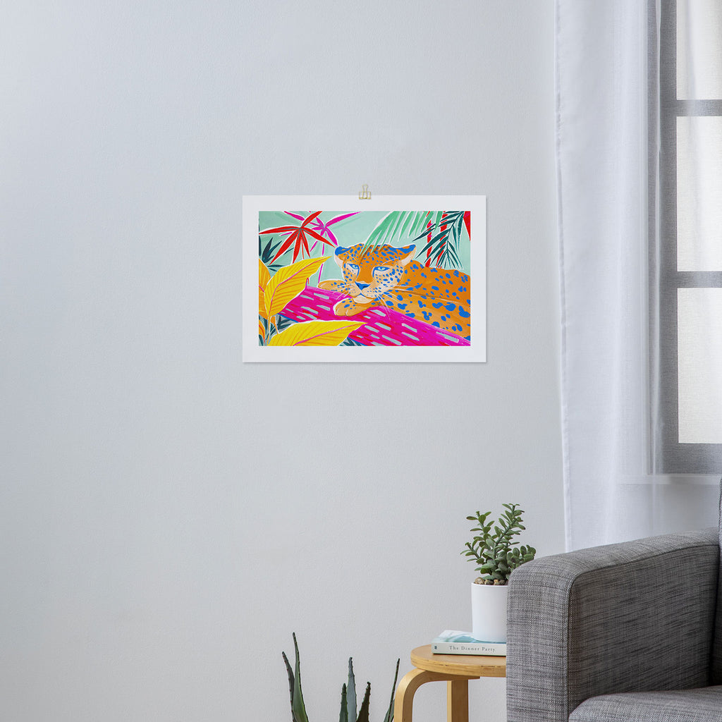 Vibrant Jungle Art Print Gallery Image 3