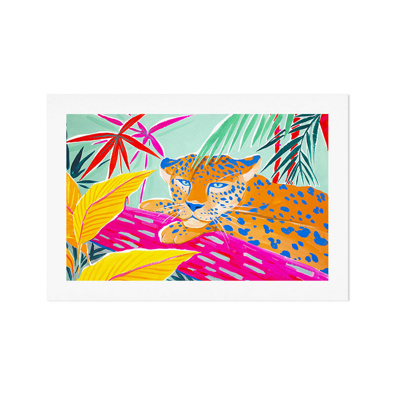 Vibrant Jungle Art Print Gallery Image 1