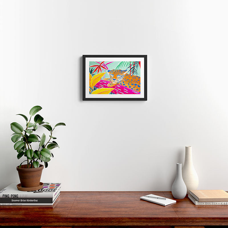 Vibrant Jungle Framed Art Print Gallery Image 2