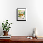 Walking Tiger Framed Art Print Gallery Image 2