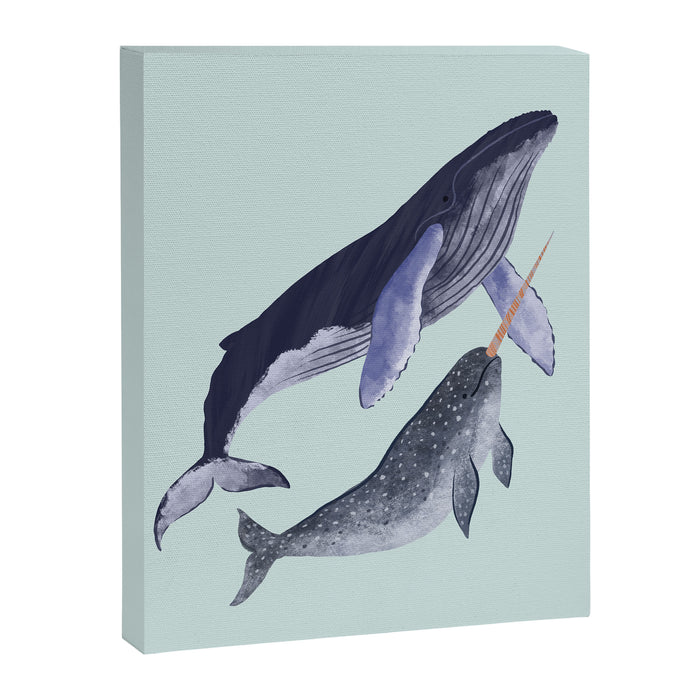Whales Canvas Print Gallery Image 1