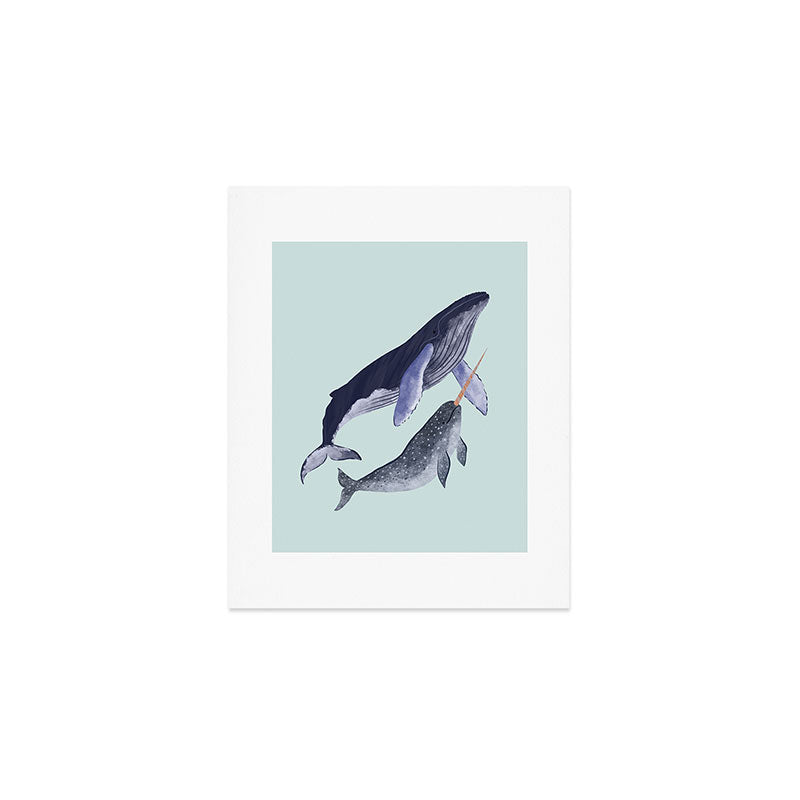 Whales Art Print Gallery Image 1