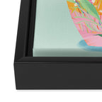Whimsical Flower Vase Framed Canvas Print Gallery Image 3