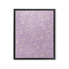 Wild Garden Drawing (Lilac) Framed Canvas Print Gallery Image 8