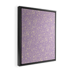 Wild Garden Drawing (Lilac) Framed Canvas Print Gallery Image 2