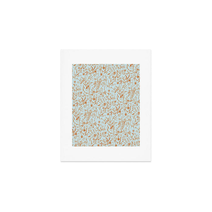 Wild Garden Drawing (Mix) Art Print Gallery Image 1