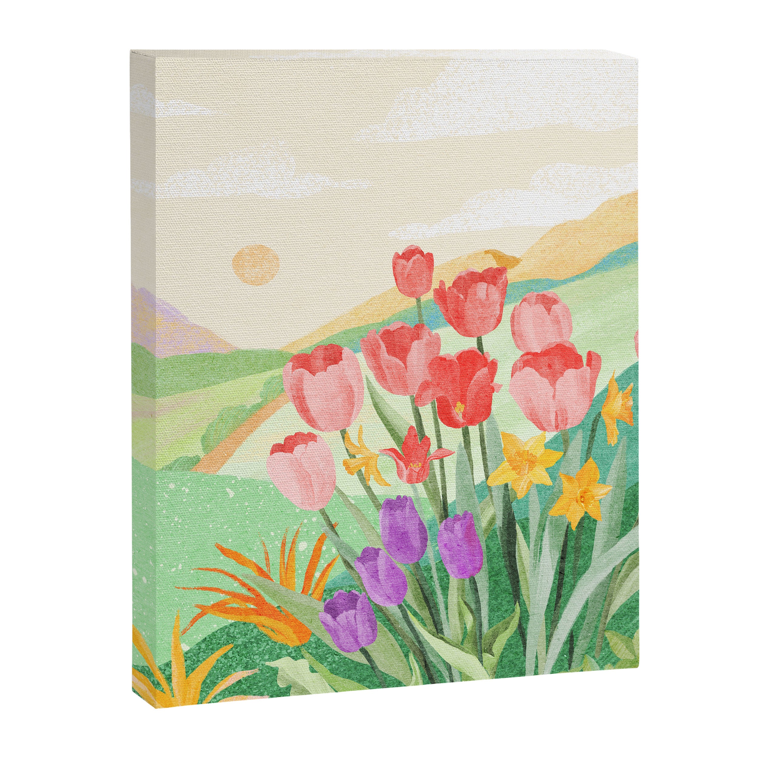 Wildflower Field Canvas Print Gallery Image 6