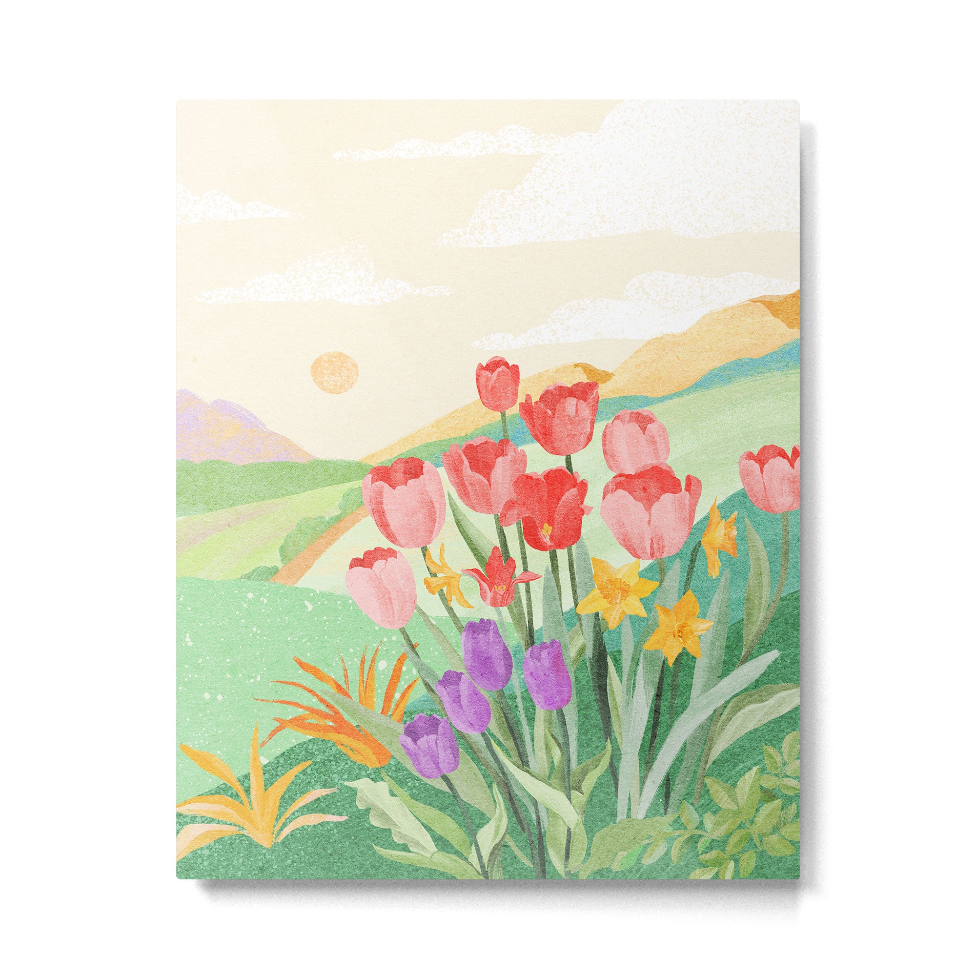 Wildflower Field Metal Print Gallery Image 4
