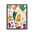 Winter Fruits & Vegetables  Framed Canvas Print Gallery Image 6